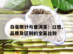 银毫临毫普洱茶对比：两种工艺下的茶叶特点与区别详解