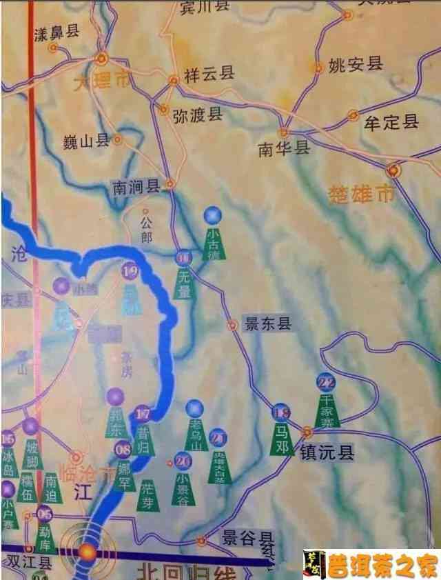 普洱茶下关产区全攻略：探访六大主要产地及特色小镇