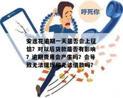 安逸花逾期一天费用产生：真的吗？怎么办？影响大吗？后果有哪些？