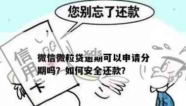 微粒贷逾期后是否可以分期还款？安全保障如何？