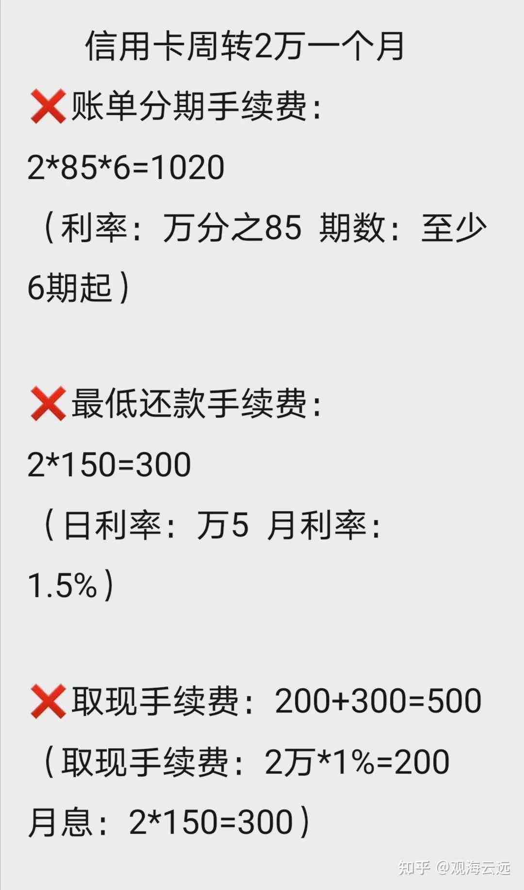 30万信用卡每月更低还款