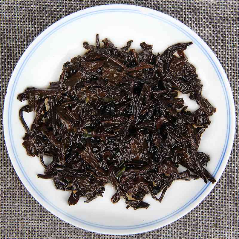 糯米香普洱茶熟茶色