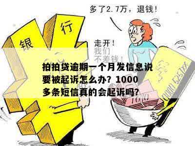 短信通知：严重逾期起诉，我该如何应对？