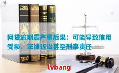 网贷逾期不还的后果及解决方案：如何避免信用损失和面临法律问题？