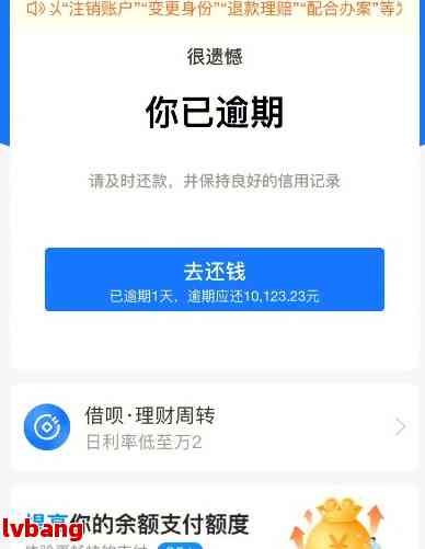 借呗还了一部分逾期，最后需要全部还清吗？