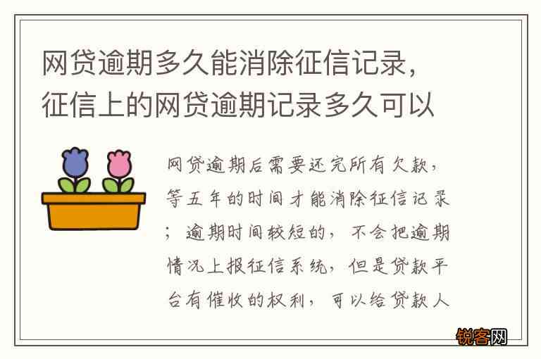 网贷逾期多久能消记录：探讨消除不良信用的影响时间