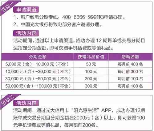 光大银行信用卡分期还款政策详解：一次性还款可减免手续费