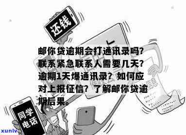 哈啰臻有钱逾期一天会联系紧急人吗？请尽快还款以避免不必要的麻烦。