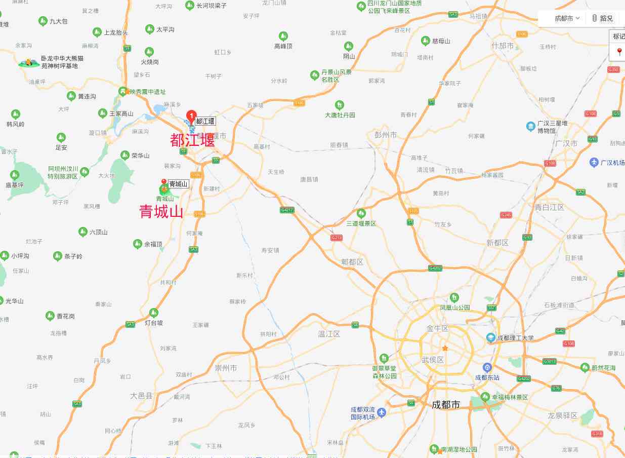 探索四川青城山：地理位置、如何到达以及周边景点的全面指南