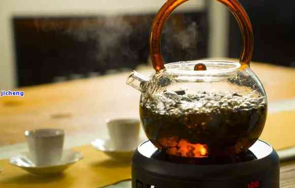 普洱茶饼熟茶煮茶