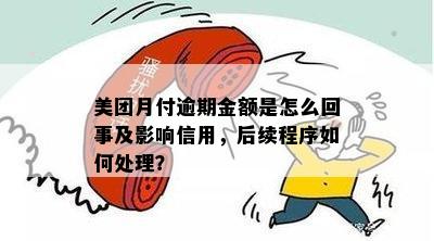 美团月付逾期还款可能带来的信用影响及其解决方案