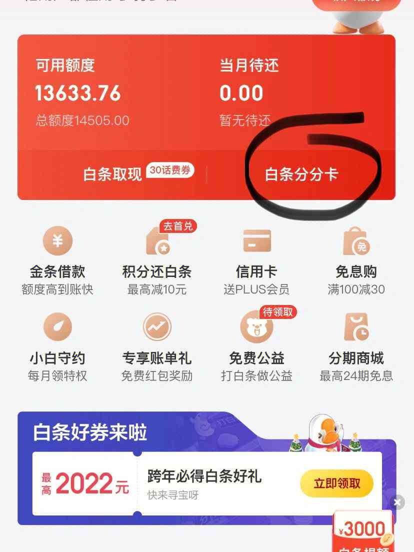 白条分分卡分期可以提前还款吗-白条分分卡分期可以提前还款吗?