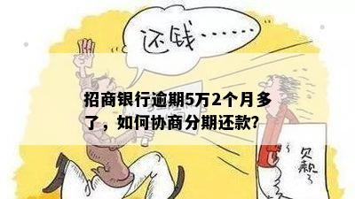 招行信用卡分期两期逾期还款，如何协商处理？