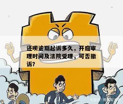 还呗逾期明天开庭是什么意思？