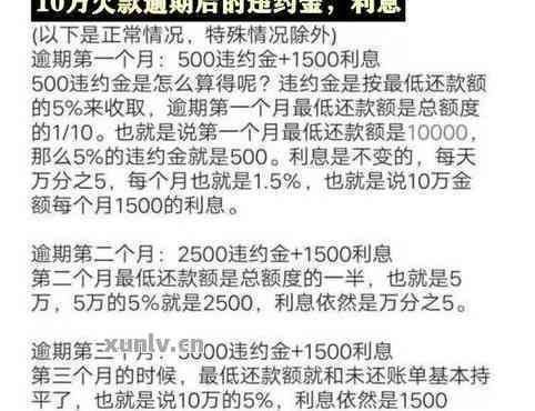 2000信用卡逾期10年什么结果