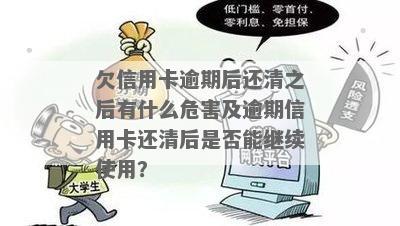 逾期的信用卡还清后能否继续使用：安全与潜在危害探讨