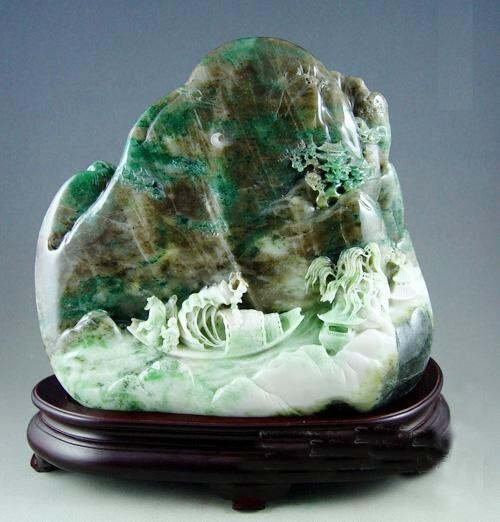 渭河流域珍稀奇石盛宴：翡翠玉石的魅力探究