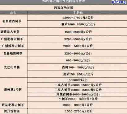 优质普洱茶价格分析：一克、一斤批发报价全解析