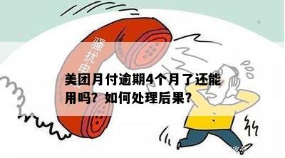 美团月付逾期后可能产生的后果及解决办法