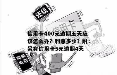 信用卡400元逾期五天：了解可能的信用影响与解决办法