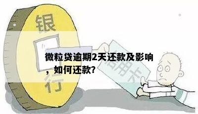 微粒贷逾期两天还款：了解逾期天数对信用的影响与解决办法