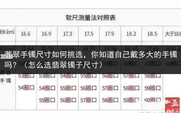 如何选择合适的翡翠手镯尺寸：标准、一般还是特殊？