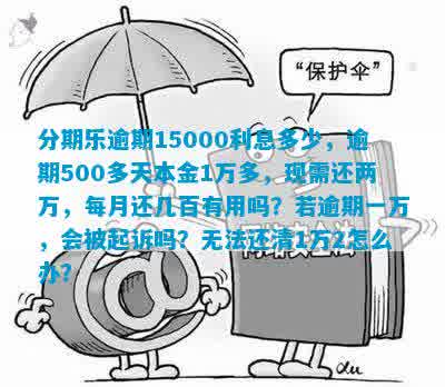 逾期500多天，本金1万多，现在还要还两万：报案通知