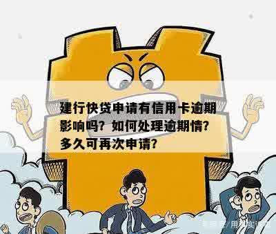 建设银行快贷逾期一天，再次申请前需要注意哪些事项？