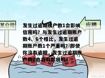 发生逾期账户数14严重吗？了解逾期账户数、逾期次数及区别。