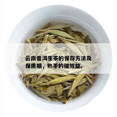 普洱生茶的保存期限及存放方法，让你的茶叶保持品质！