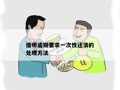 逾期后如何处理借呗欠款？一次性还清是否必须？了解完整解决方案和步骤！