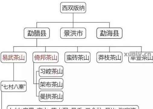 西双版纳普洱茶十大名牌及价格，介绍其主要产区和山头。