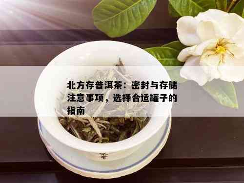 北方存普洱茶的方法与注意事项，让您的普洱茶长久保持品质和口感