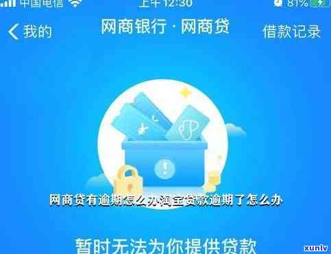 网商贷欠8万逾期半年还不上，如何解决？