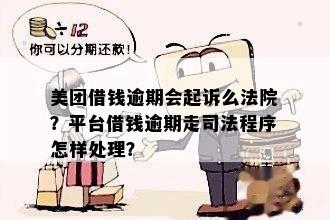 美团借款逾期不还会面临法律诉讼吗？真的会上法庭吗？