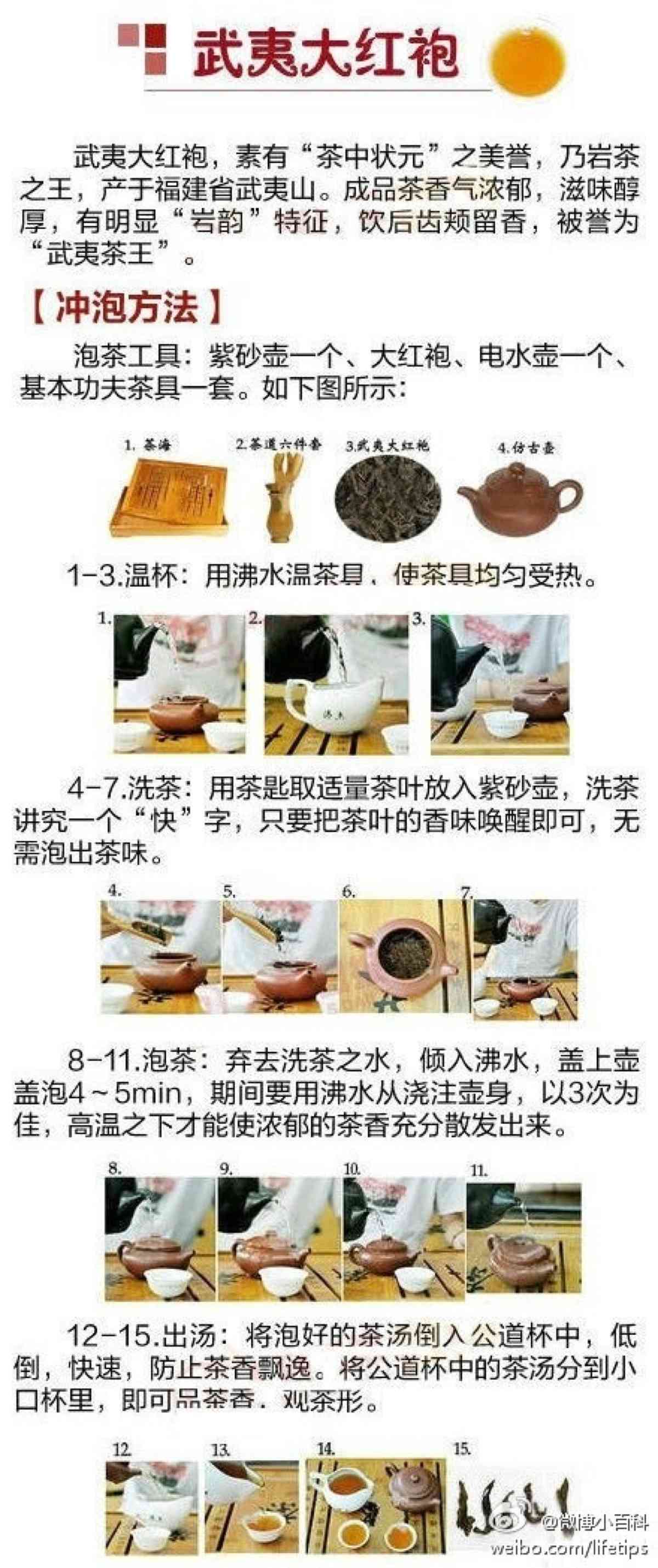 武夷山泡茶十八道工序详解：从选茶到品茗的完整指南