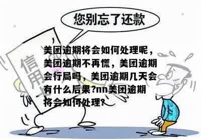 美团分期还款难题：逾期处理与不还后果解析