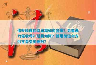 支付宝逾期和微粒贷哪个更严重？了解资讯、后果及支付方式的对比分析