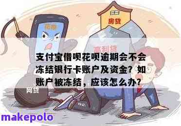 借呗逾期什么情况下会冻结名下所有银行卡账户及资金？