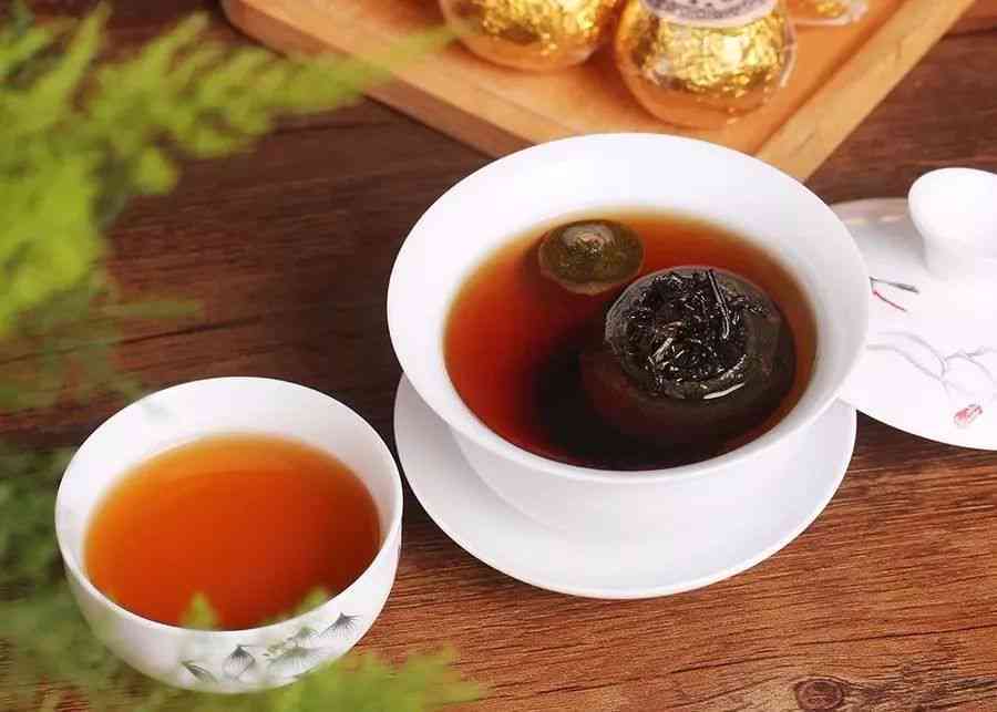 新 '青柑方圆几里浓香型独立包装小茶叶包普洱茶'