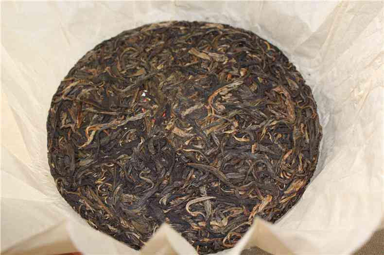 陈皮普洱茶勐乐山茶饼