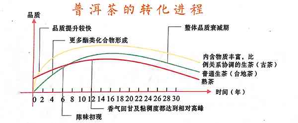 普洱茶生普后期变化趋势