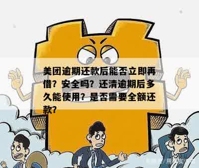 美团借钱逾期还款后，能否再次借出并确保安全？