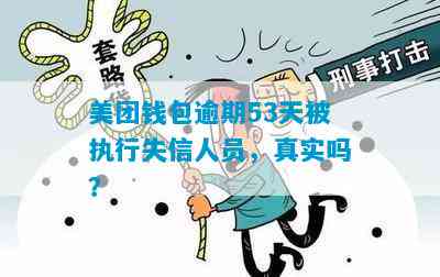 美团钱包逾期60天怎么办？被执行失信人员是否真实？