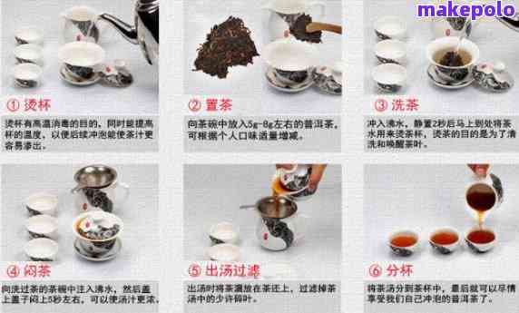 普洱茶用杯子的冲泡方法：最合适的杯子和步骤