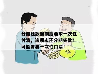 逾期借款还款方式选择：一次性还清还是分期全部偿还？