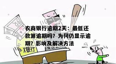 农商行易贷卡逾期还款解决方法，如何处理？