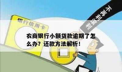 农商行易贷卡逾期还款解决方法，如何处理？