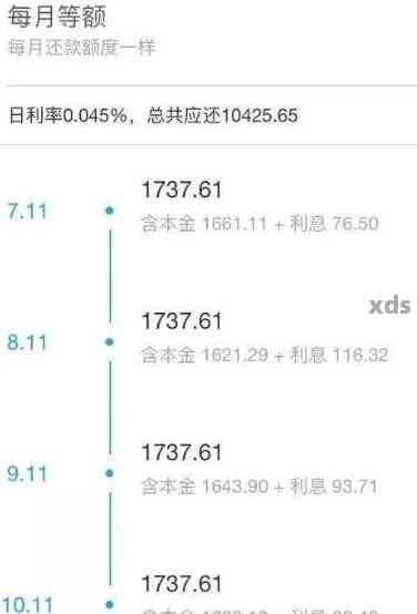 使用借呗借款3万，每月还款额度及相关利息计算