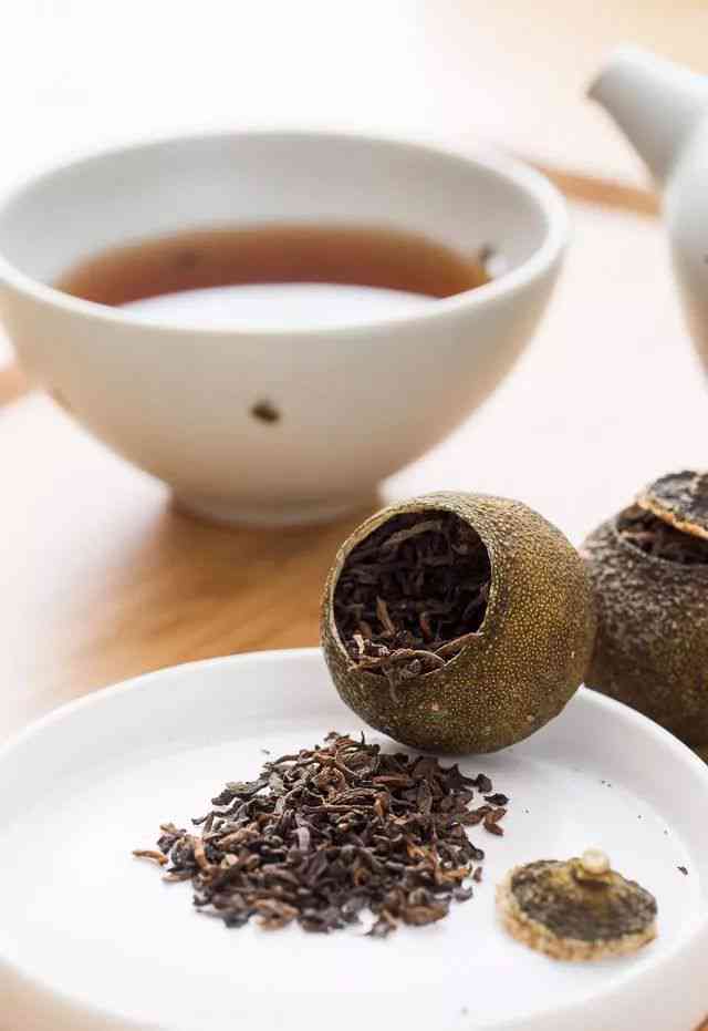 云南景迈山小青柑普洱茶